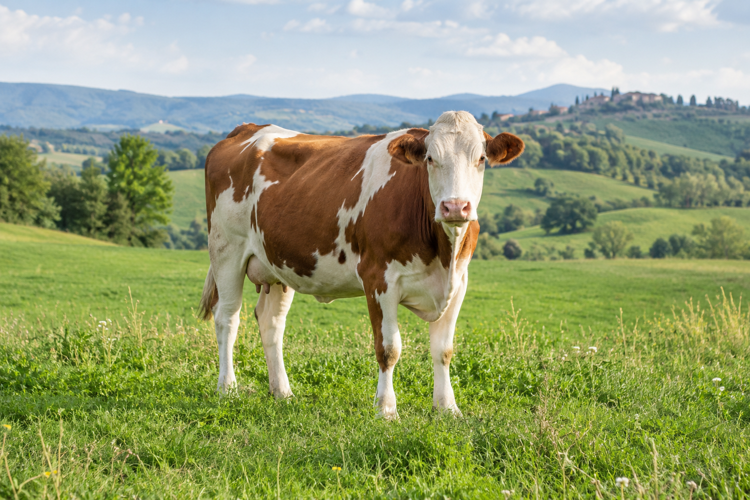 Bovino al pascolo